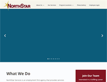 Tablet Screenshot of northstarservices.net